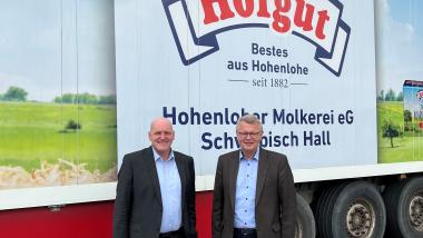 Stephen Brauer MdL mit Geschäftsführer Martin Boschet